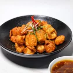 crispy tofu duck sauce